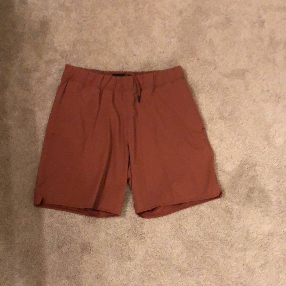 Abercrombie & Fitch‎ Size XS Burgundy Lightweight Pockets Swim Gym Shorts